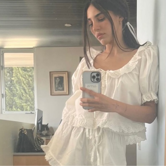 DOEN Powder Lazuli Top XL - Picture 2 of 11